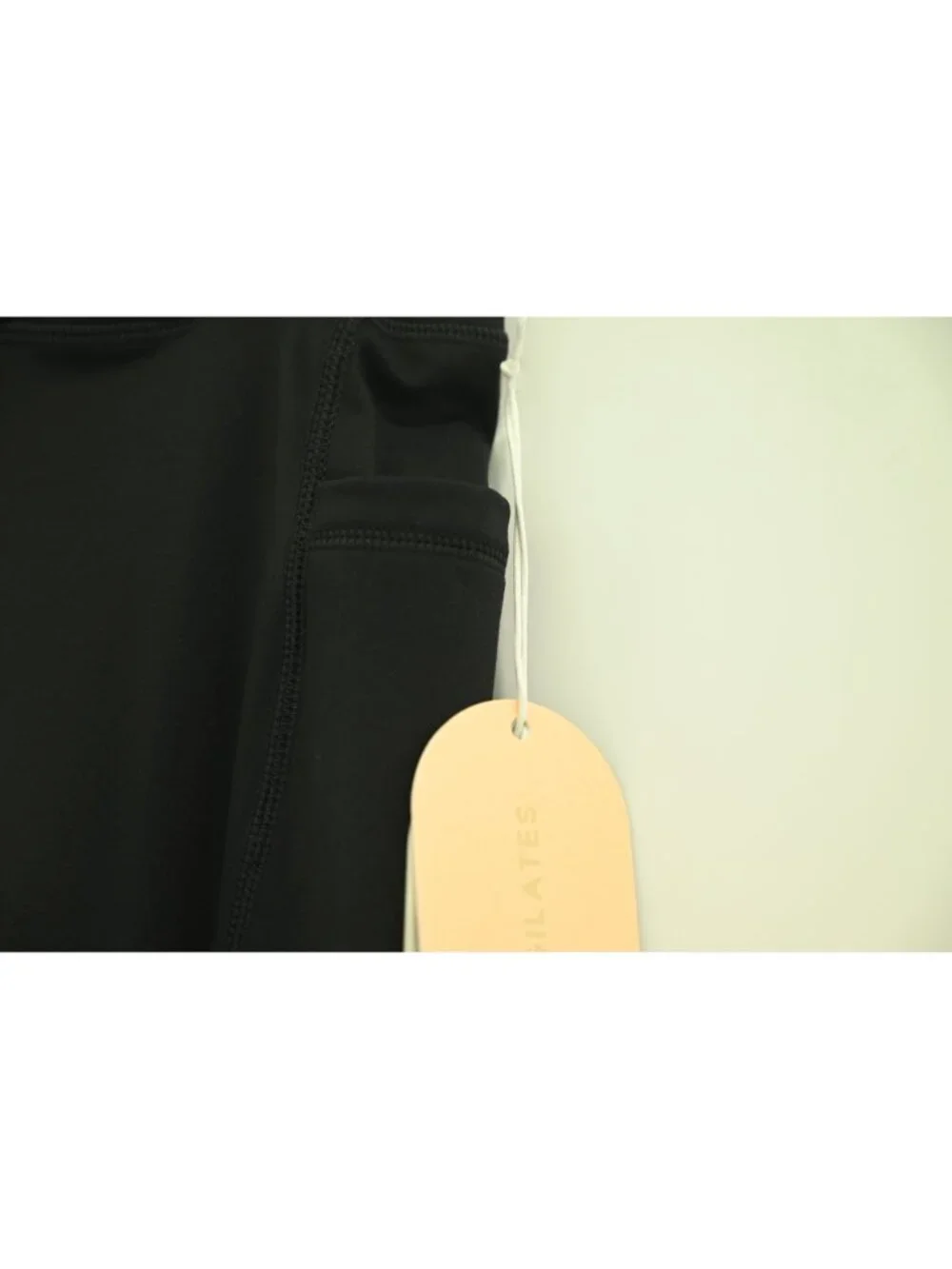 NWT Blogilates Ruched Waist Leggings Sz XS Black High Waisted Side Pockets